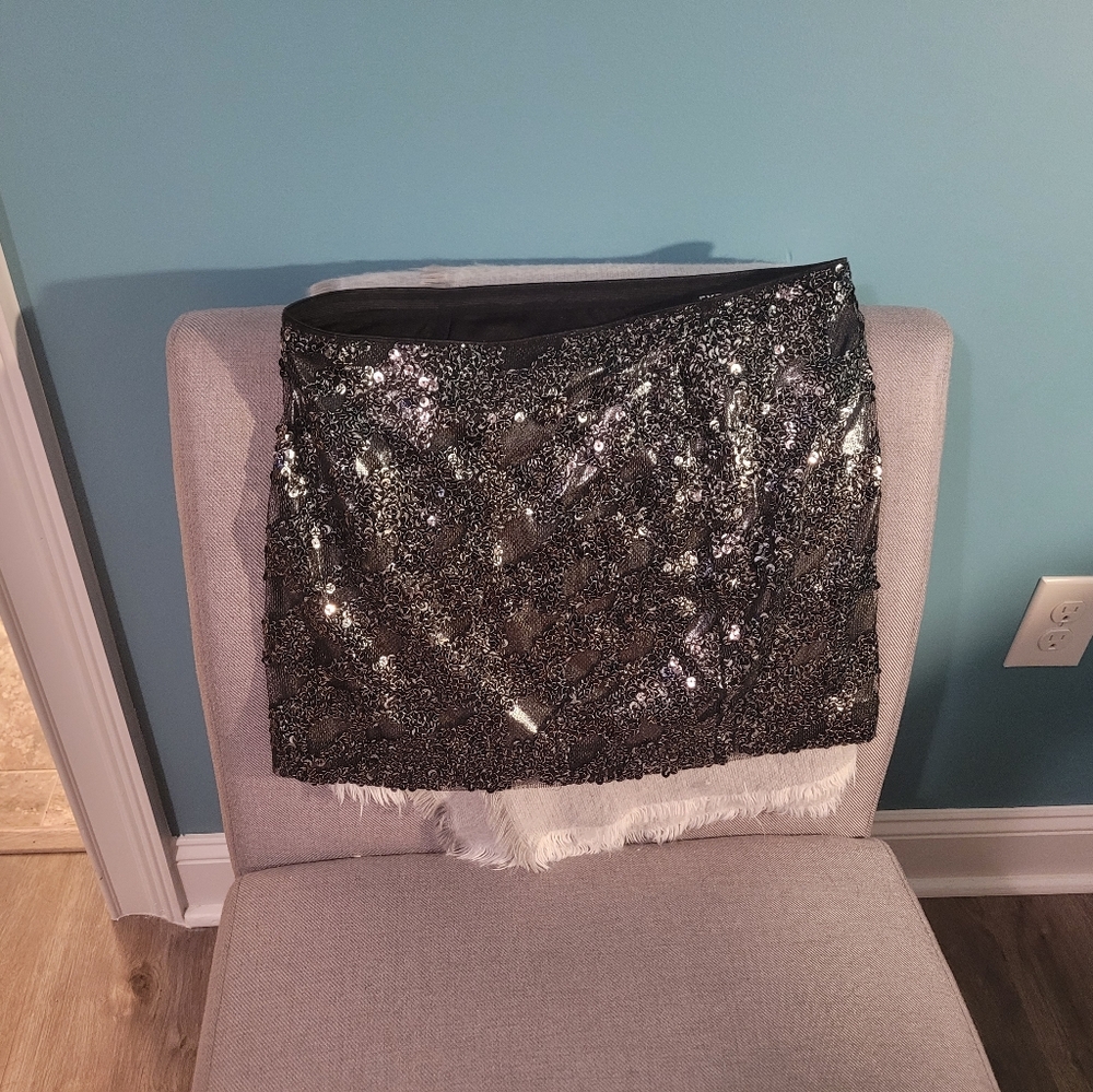 Sequin skirt